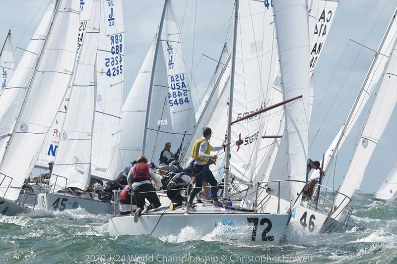 2019 J 24 World Championship - Day 4 - photo © Christopher Howell