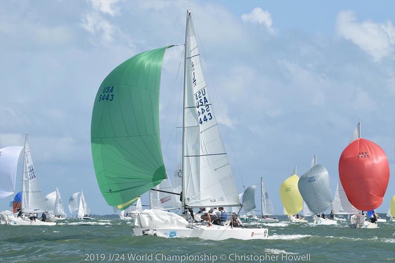 2019 J 24 World Championship - Day 4 photo copyright Christopher Howell taken at  and featuring the J/24 class