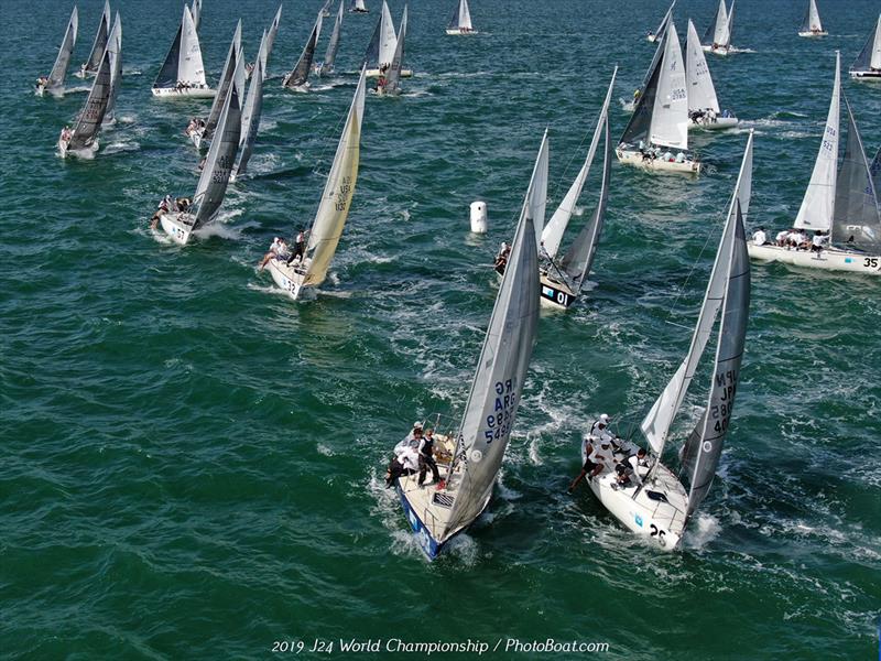 2019 J 24 World Championship - Final day photo copyright PhotoBoat.com taken at  and featuring the J/24 class