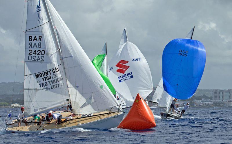 A competitive J/24 fleet is expected for Barbados Sailing Week photo copyright Peter Marshall taken at Barbados Cruising Club and featuring the J/24 class