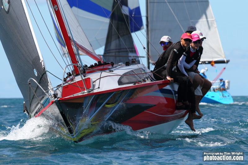 Hot racing in the J/24 Class - 2020 Grenada Sailing Week photo copyright Tim Wright taken at  and featuring the J/24 class