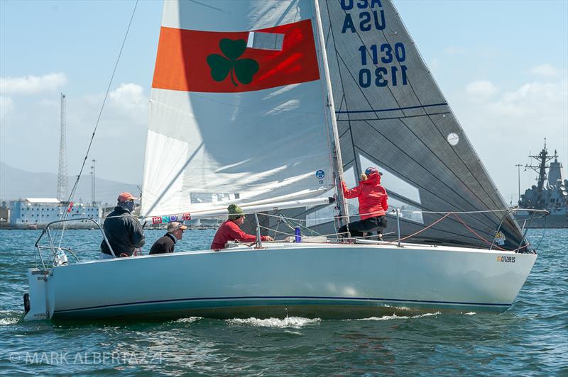 2021 Helly Hansen NOOD Regatta San Diego photo copyright Mark Albertazzi taken at San Diego Yacht Club and featuring the J/24 class