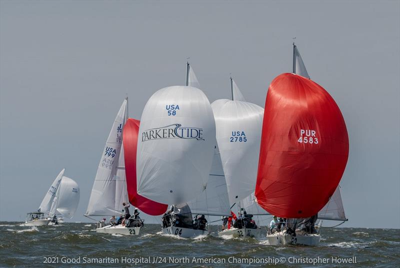 2021 Good Samaritan Hospital J/24 North American Championship - Day 3 photo copyright Christopher Howell taken at Sayville Yacht Club and featuring the J/24 class