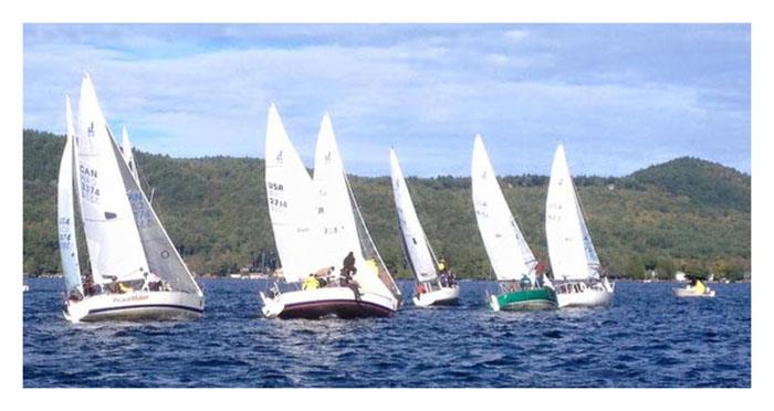 43rd Annual Changing of the Colors J/24 Regatta photo copyright J/Boats taken at The Lake George Club and featuring the J/24 class