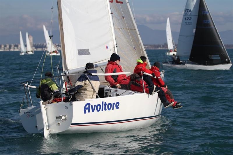 Avoltore - J/24 Winter Series in Anzio & Nettuno photo copyright J/Boats taken at  and featuring the J/24 class