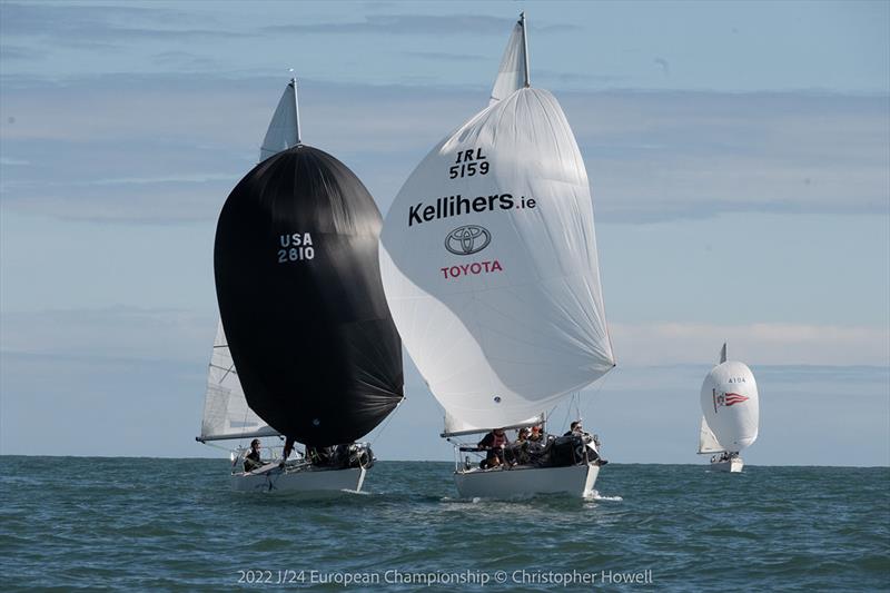 2022 J/24 European Championship photo copyright Christopher Howell taken at Howth Yacht Club and featuring the J/24 class