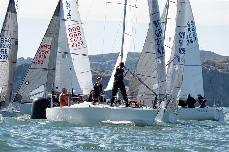 2022 J/24 European Championship photo copyright Christopher Howell taken at Howth Yacht Club and featuring the J/24 class