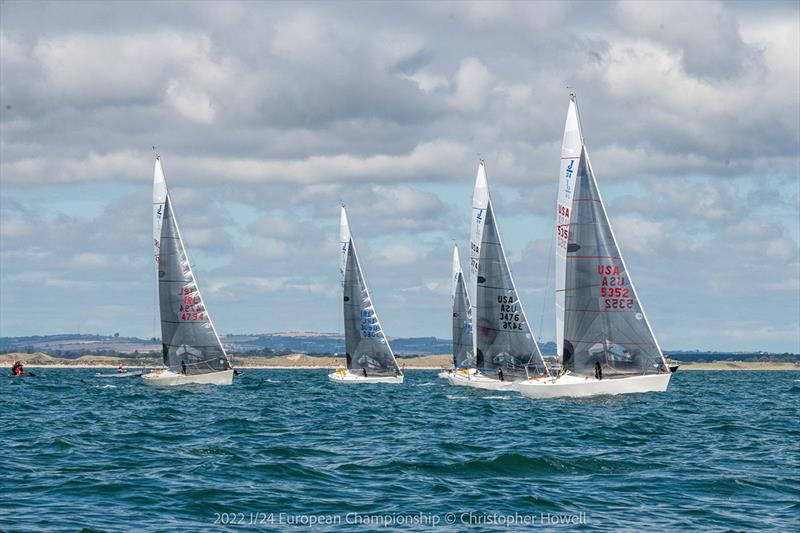 2022 J/24 European Championship photo copyright Christopher Howell taken at Howth Yacht Club and featuring the J/24 class