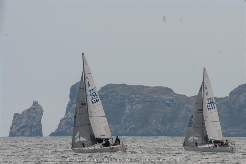 J/24 European Championship 2022 final day photo copyright Christopher Howell taken at Howth Yacht Club and featuring the J/24 class