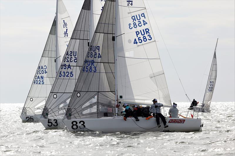 2022 J/24 North American Championship - Day 1 - photo © Will Keyworth