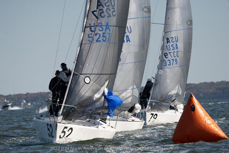 2022 J/24 North American Championship - Day 2 - photo © Christopher Howell