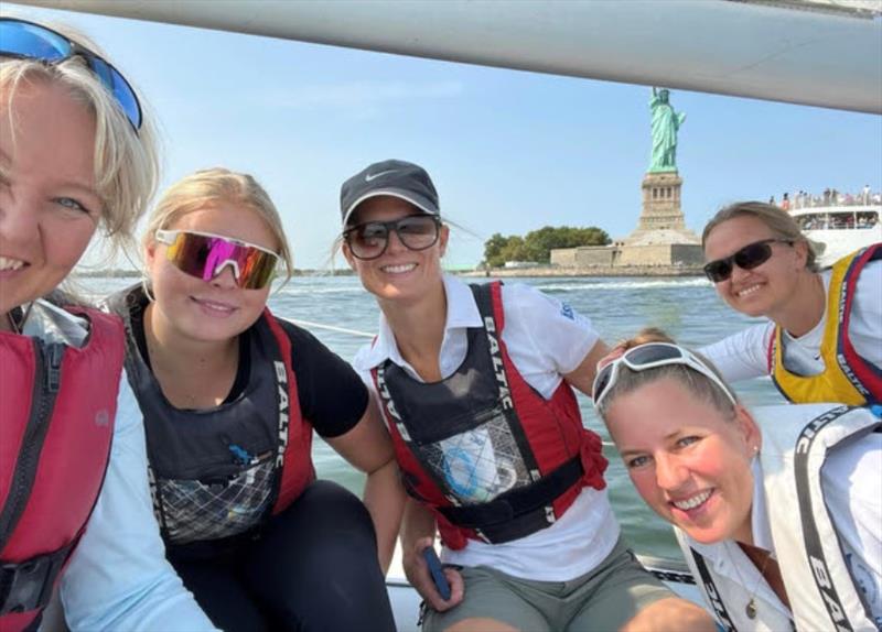 Swedish women's J/24 team photo copyright Swedish J/24 Class Association taken at  and featuring the J/24 class