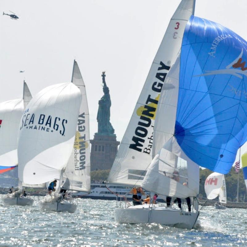 Lady Liberty J/24 Regatta photo copyright MYC taken at Manhattan Yacht Club and featuring the J/24 class