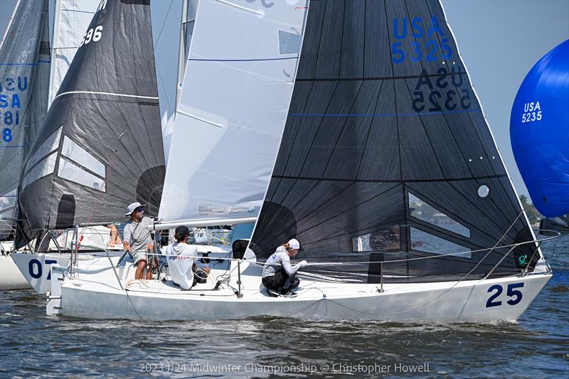 2023 J/24 Midwinter Championship - photo © Christopher Howell