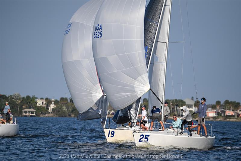 2023 J/24 Midwinter Championship - Day 2 - photo © Christopher Howell