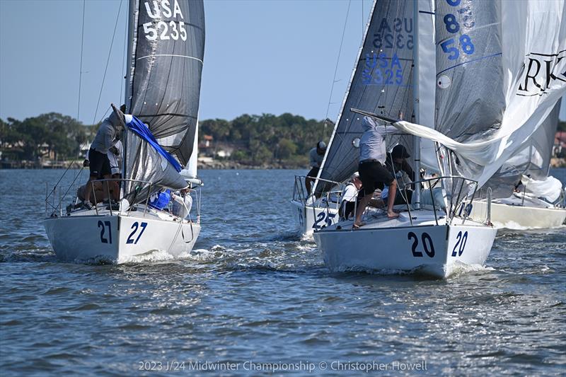 2023 J/24 Midwinter Championship - Final Day - photo © Christopher Howell