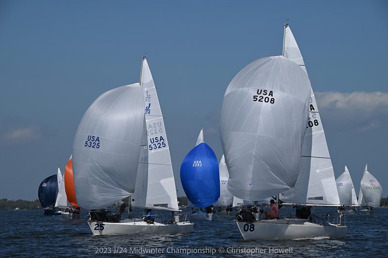 2023 J/24 Midwinter Championship - Final Day - photo © Christopher Howell