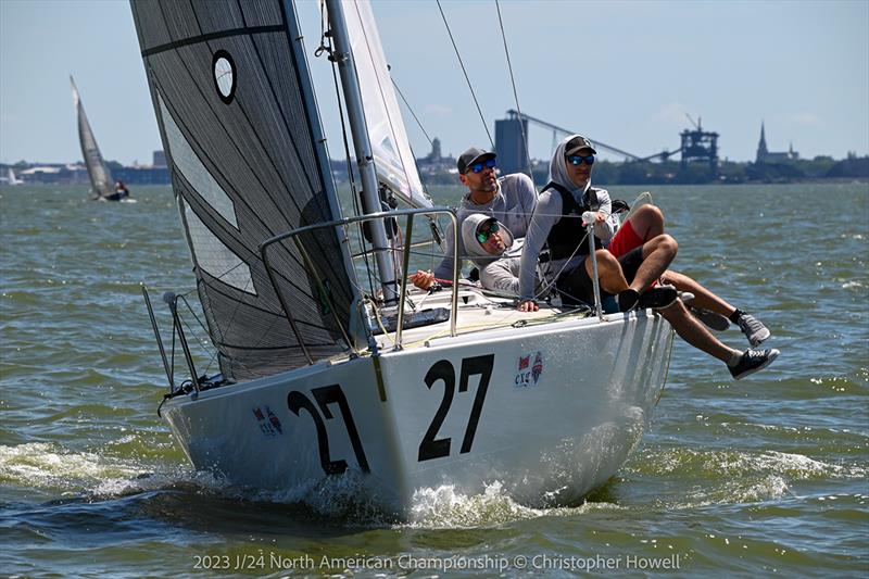 2023 J/24 North American Championship photo copyright Christopher Howell taken at Sandusky Sailing Club and featuring the J/24 class