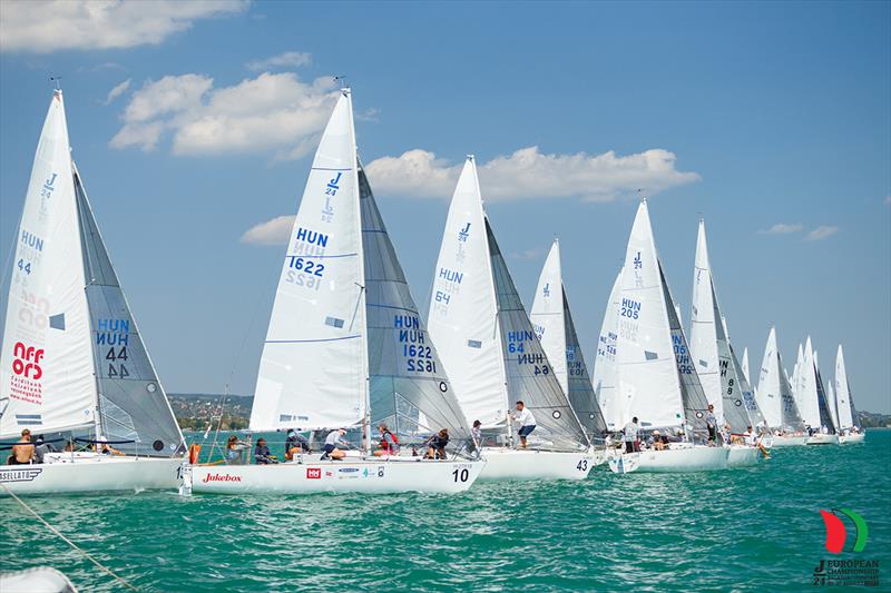 2023 J/24 European Championship photo copyright Aron Szanto taken at  and featuring the J/24 class