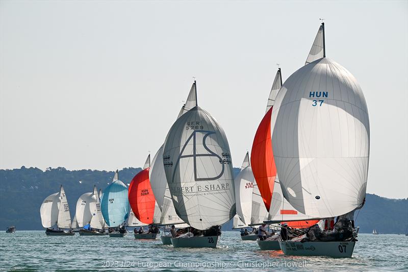 2023 J24 European Championship photo copyright Christopher Howell taken at Balatonfüredi Yacht Club and featuring the J/24 class