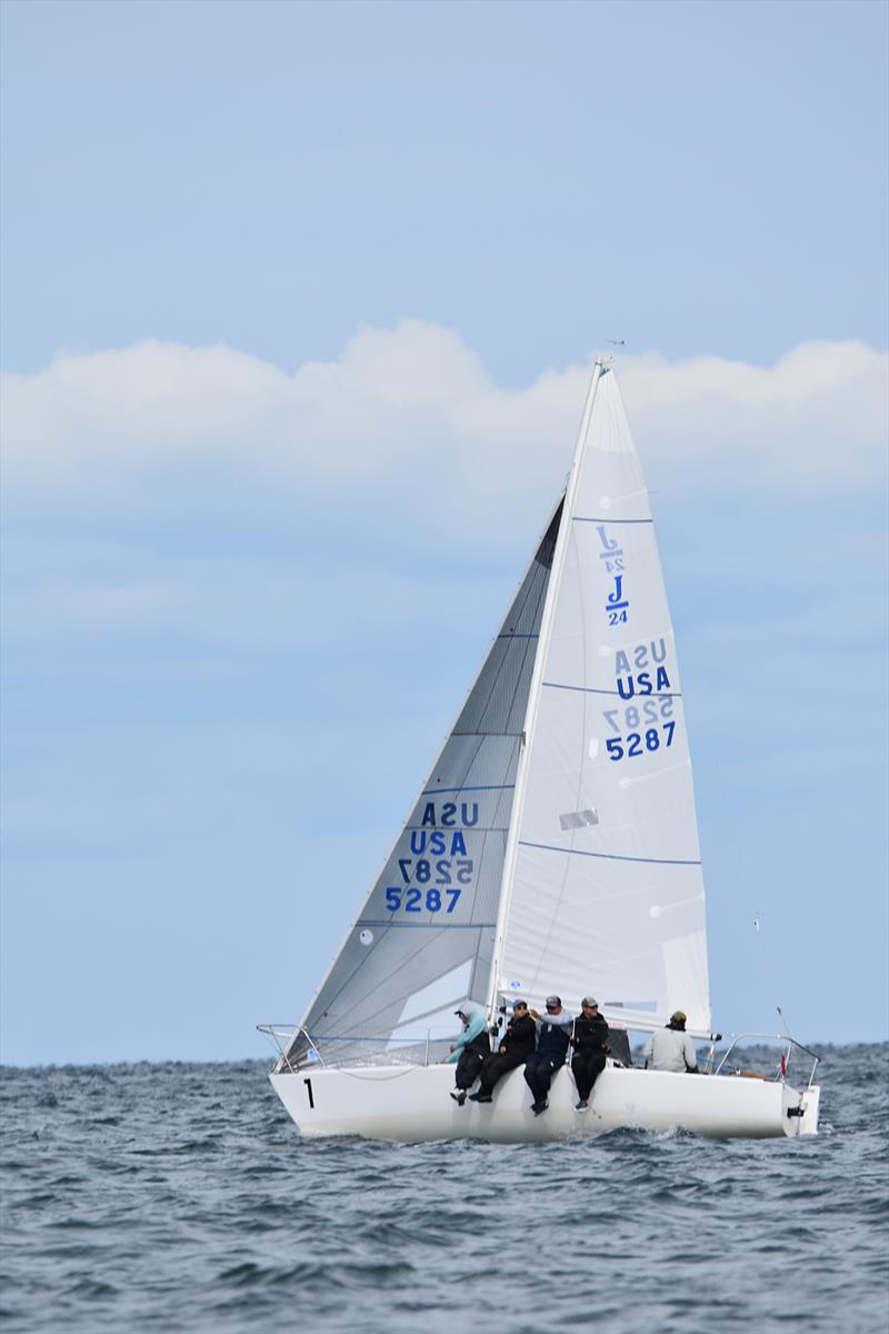 J/24 U.S. Corinthian National Championship East 2023 photo copyright Betsy Lawless taken at Rochester Yacht Club and featuring the J/24 class