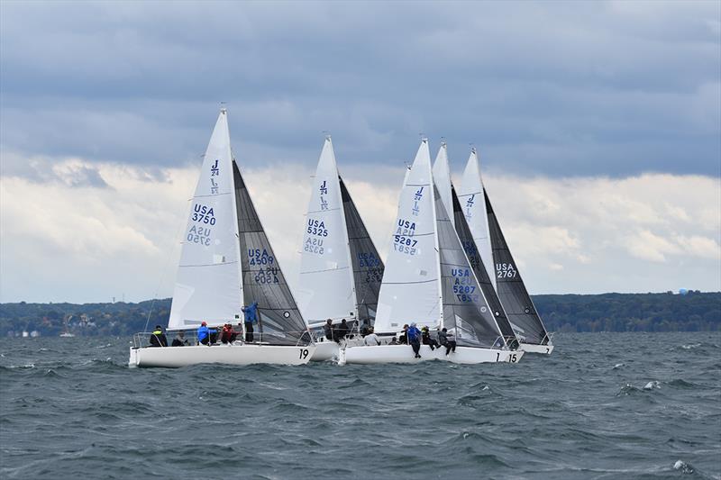 J/24 U.S. Corinthian National Championship East 2023 photo copyright Betsy Lawless taken at Rochester Yacht Club and featuring the J/24 class