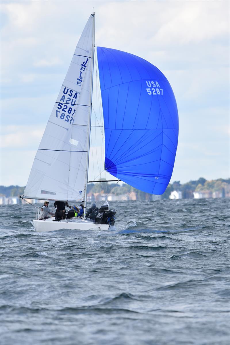 J/24 U.S. Corinthian National Championship East 2023 photo copyright Betsy Lawless taken at Rochester Yacht Club and featuring the J/24 class