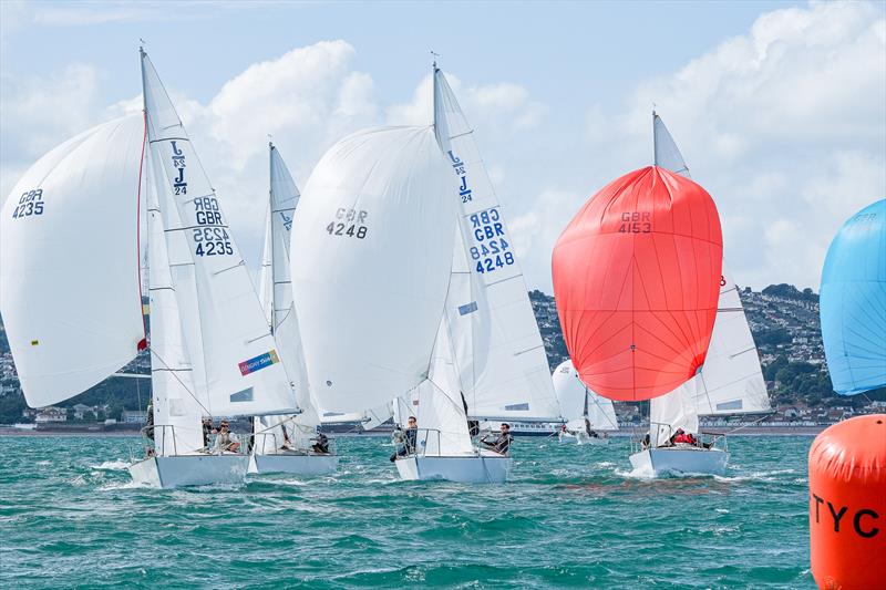 Torbay Royal Regatta photo copyright Tania Hutchings / www.50northphotography.co.uk taken at Royal Torbay Yacht Club and featuring the J/24 class