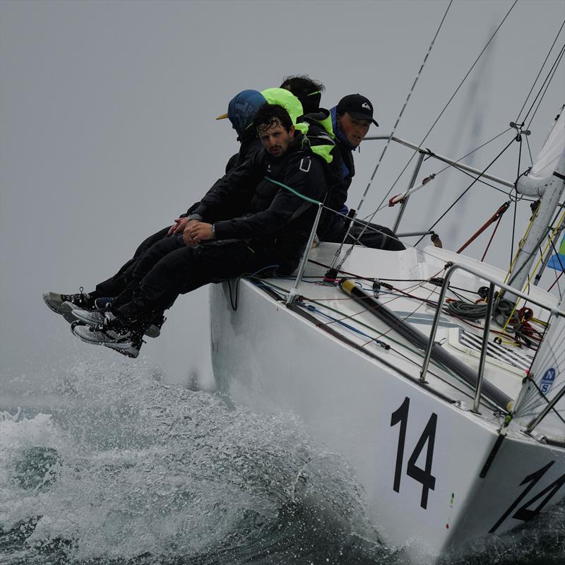 J/24 Worlds in Plymouth, UK - Day 2 photo copyright Joe Woodyear & Chambers film & media taken at Plym Yacht Club and featuring the J/24 class