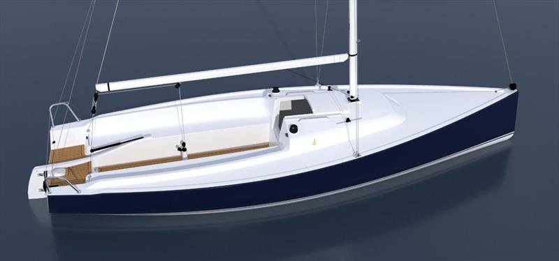 J7 cockpit render - photo © J-Boats
