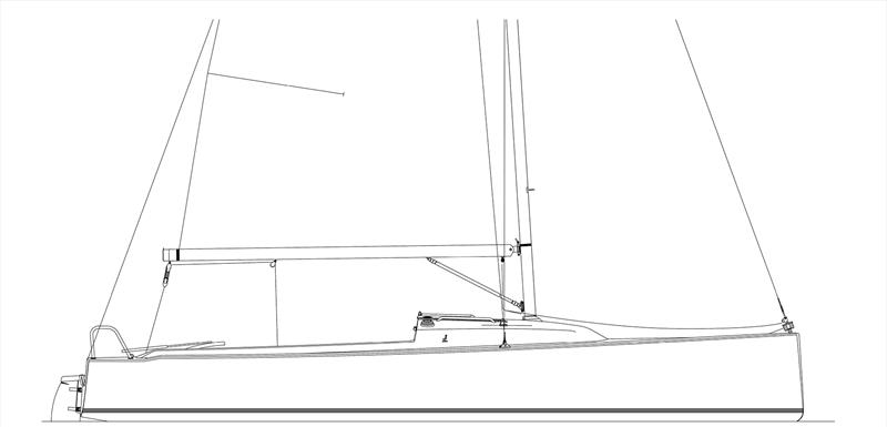 J7 Profile Drawing photo copyright J-Boats taken at  and featuring the J/7 class