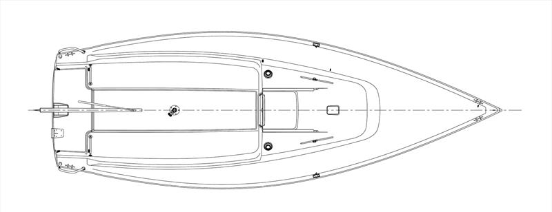 J7 Deck Drawing photo copyright J-Boats taken at  and featuring the J/7 class