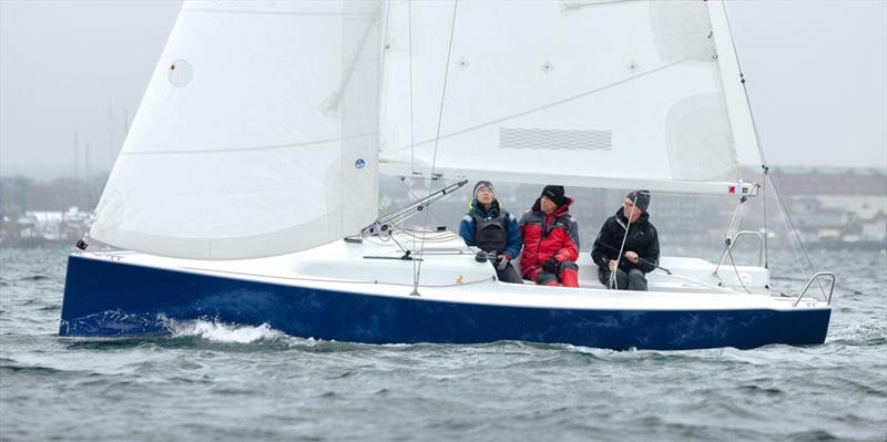 J7 sailing photo copyright Samuel Hodges taken at  and featuring the J/7 class
