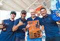 The OceanPact team win the 2026 J/70 Midwinter Championship &copy; Hannah Lee Noll