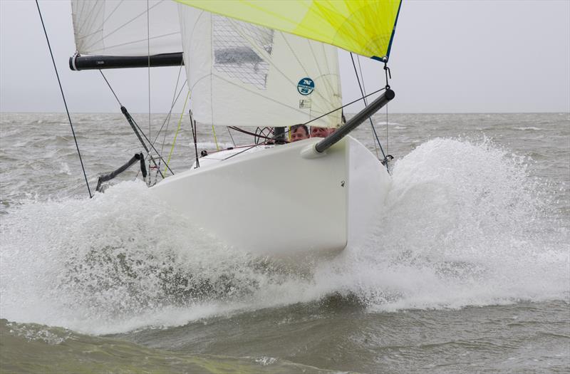 Jenga 8 on day 4 of the Brooks Macdonald Warsash Spring Series - photo © Iain McLuckie