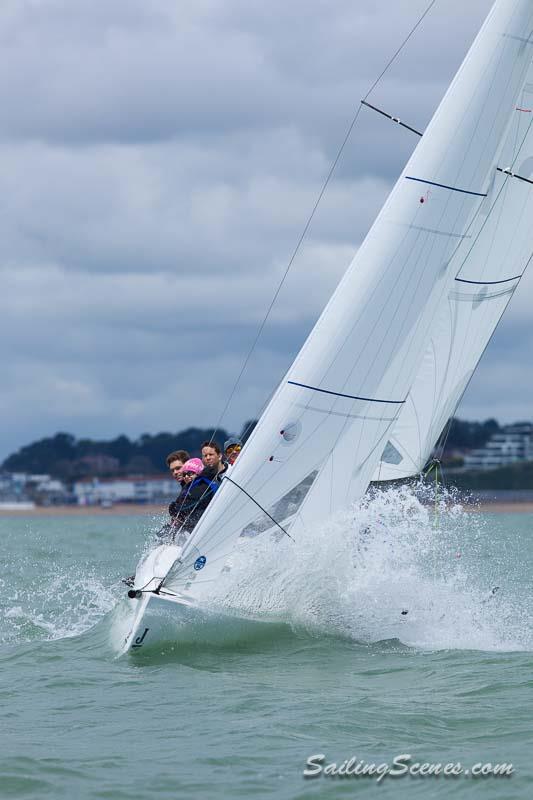 J70 Nationals at the International Paint Poole Regatta photo copyright David Harding / www.sailingscenes.com taken at Parkstone Yacht Club and featuring the J70 class