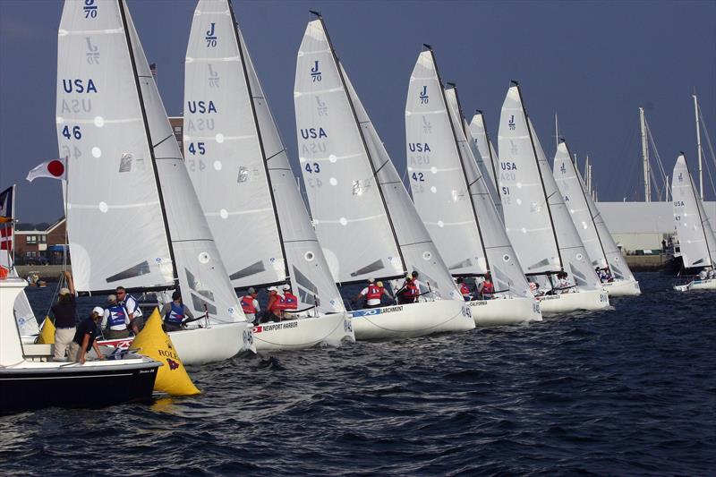 Inaugural J/70 World Championship at Newport Day 1