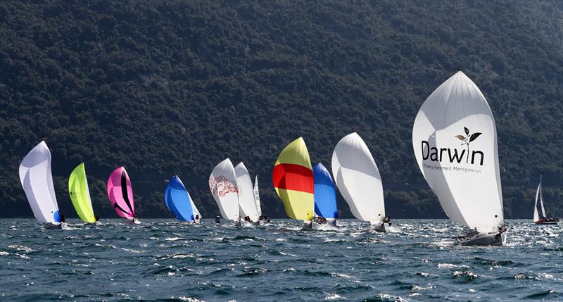 J70 Europeans at Lake Garda day 4 photo copyright Andrea Carloni taken at Fraglia Vela Riva and featuring the J70 class