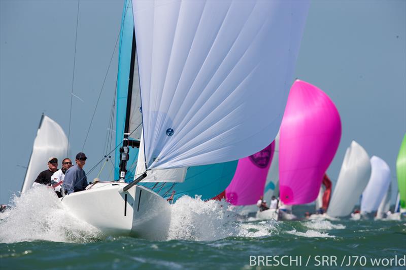 J70 Worlds in La Rochelle day 2 photo copyright Christophe Breschi / SRR / J70 world taken at Société des Régates Rochelaises and featuring the J70 class