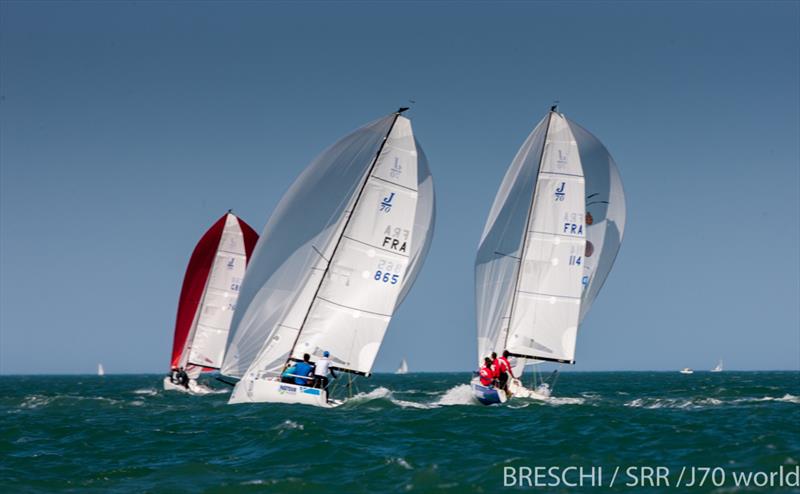 J70 Worlds in La Rochelle photo copyright Christophe Breschi / SRR / J70 world taken at Société des Régates Rochelaises and featuring the J70 class