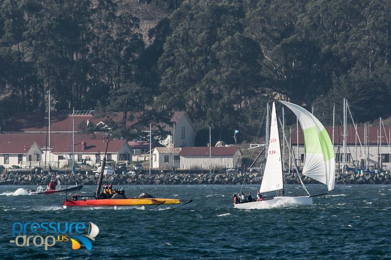 Ronstan Bridge to Bridge Race photo copyright Erik Simonson / www.pressure-drop.us taken at St. Francis Yacht Club and featuring the J70 class