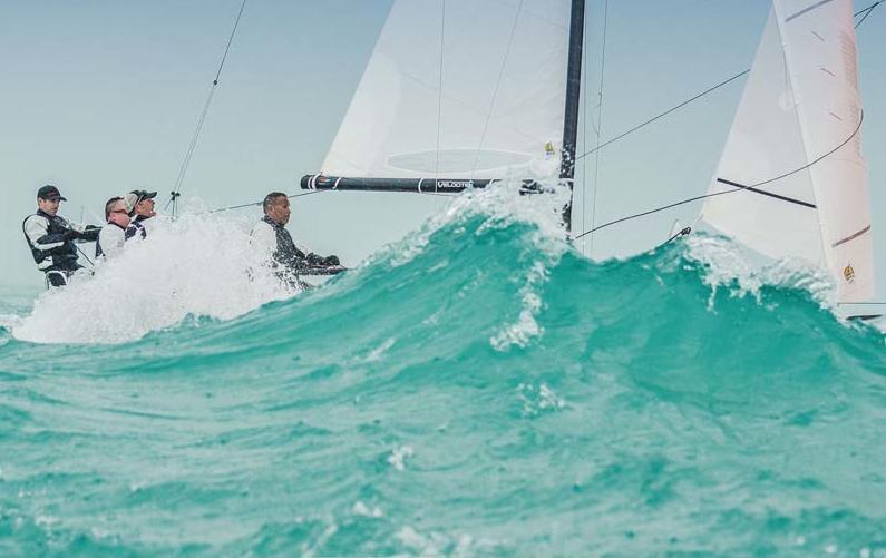 Big wind and seas engulf the Division 2 competitors at Quantum Key West Race Week 2016 - photo © Sara Proctor / Quantum Key West