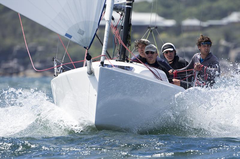 Juno on day 2 of the Sydney Harbour Regatta photo copyright Andrea Francolini taken at Middle Harbour Yacht Club and featuring the J70 class