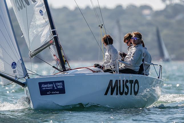 J70 Yeti at Aberdeen Asset Management Cowes Week - photo © Paul Wyeth / CWL