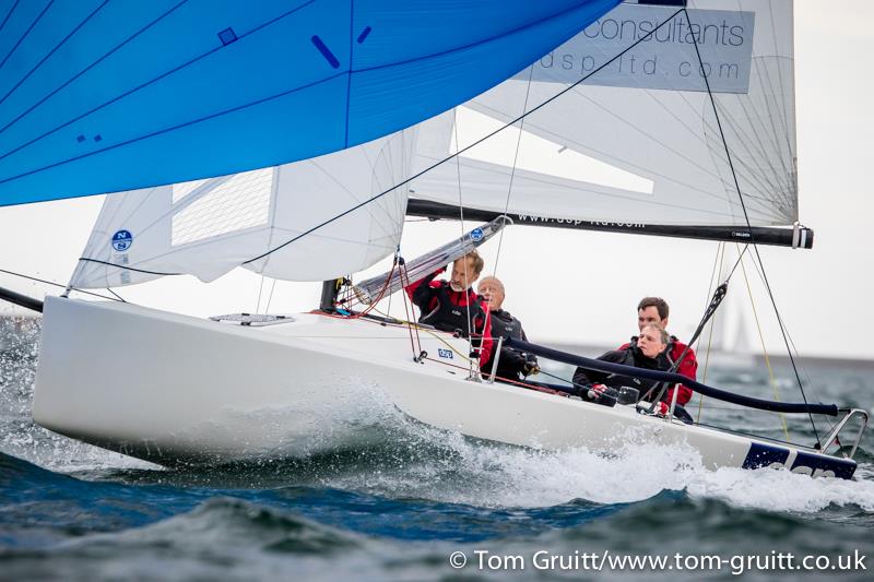 J70 Nationals at Plymouth day 2 photo copyright Tom Gruitt / www.tom-gruitt.co.uk taken at  and featuring the J70 class