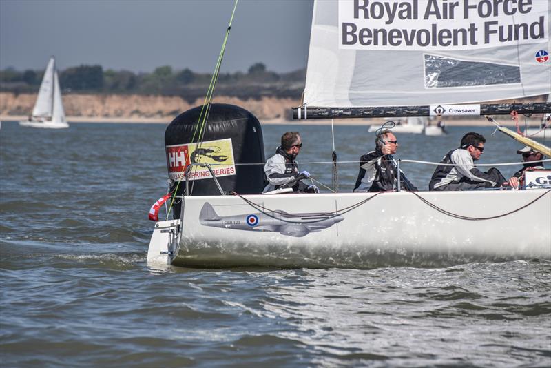 Team Spitfire on Crewsaver Warsash Spring Championship Weekend 1 - photo © Andrew Adams / www.closehauledphotography.com