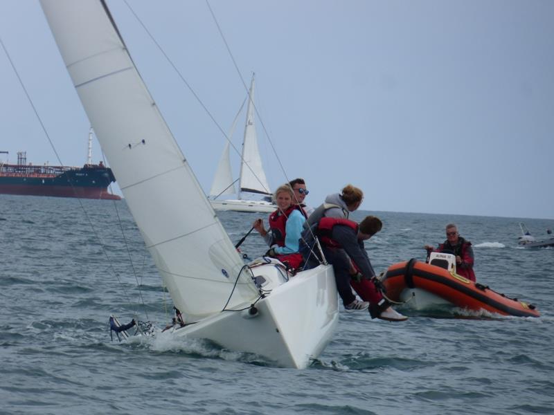 Redwing, One-Design and J70 racing at Bembridge photo copyright Mike Samuelson taken at Bembridge Sailing Club and featuring the J70 class