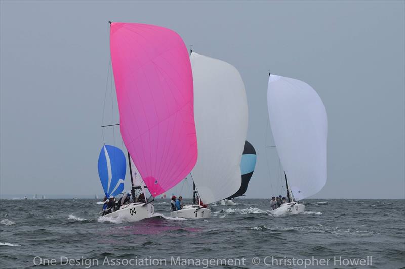 J/70 Corinthian US Nationals day 2 photo copyright Christopher Howell taken at New Bedford Yacht Club and featuring the J70 class