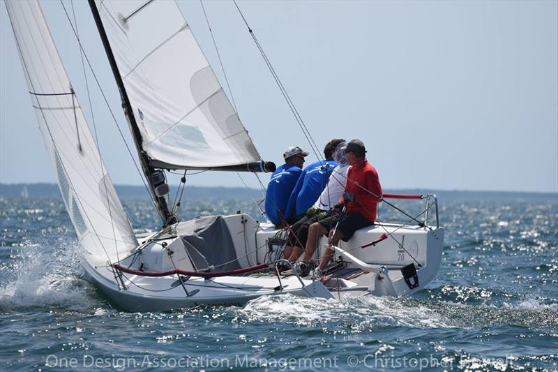 Brian Keane's Savasana wnins the J/70 Corinthian US Nationals photo copyright Christopher Howell taken at New Bedford Yacht Club and featuring the J70 class