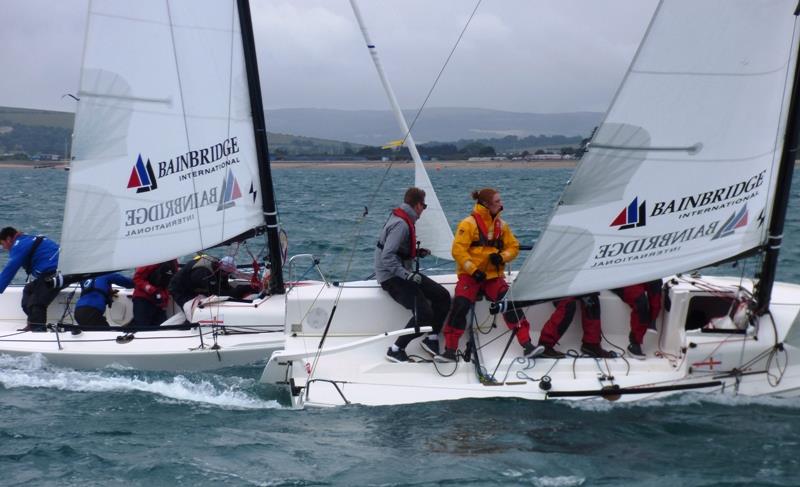 J70 Race Weekend at Bembridge photo copyright Mike Samuelson taken at Bembridge Sailing Club and featuring the J70 class
